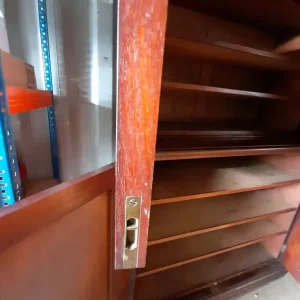 Large Vintage Mahogany Cupboard - Image 4