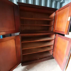 Large Vintage Mahogany Cupboard - Image 7