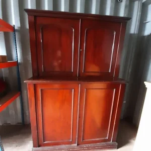 Large Vintage Mahogany Cupboard