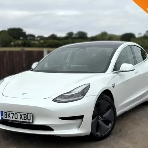 2020 Tesla Model 3 Standard Range Plus White Saloon