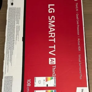Lg smart tv 43”