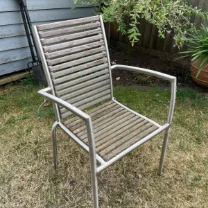 Set of garden chairs x6