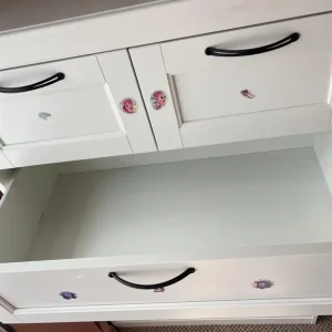 Ikea SONGESAND Chest of 6 Drawers, White, 82x126 cm - Image 4