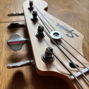 Squier Bronco Bass in Coral - Image 6