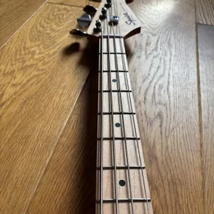 Squier Bronco Bass in Coral - Image 7