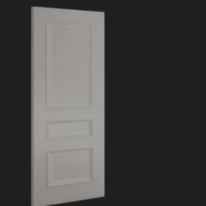 Deanta Windsor White Primed Internal FD30 Fire Door - 1981mm x 762mm (78 inch x 30 inch) - Image 2