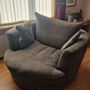3 seater and 2 seater sofas plus rub chair - Image 2