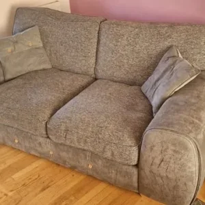 3 seater and 2 seater sofas plus rub chair - Image 3