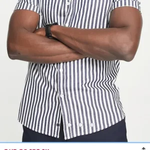 Topman Bengal Stripe Short Sleeve Shirt *NEW* - Image 2