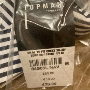 Topman Bengal Stripe Short Sleeve Shirt *NEW* - Image 5