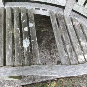 Teak Banana Bench - Image 2