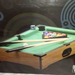 Childs small pool table boxed good condition - Image 3