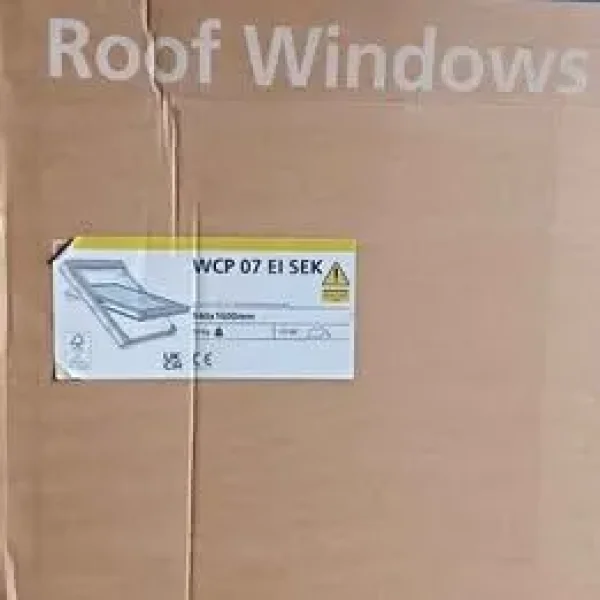 Keylite roof window WCP 07 EI SEK 94cm x 16-0cm with electric blind