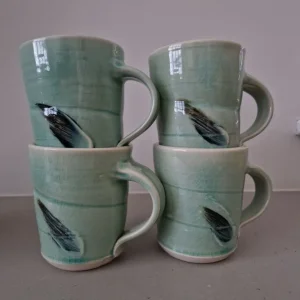 Roger Harley Handmade Ceramic Mugs x 6 - Image 2