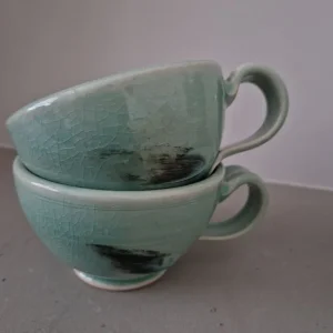 Roger Harley Handmade Ceramic Mugs x 6 - Image 3