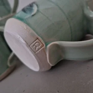 Roger Harley Handmade Ceramic Mugs x 6 - Image 6