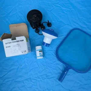 Garden pool with pump and cover - Image 2