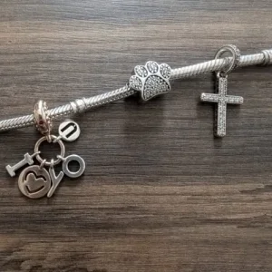 Pandora bracelet with all charms - Image 4