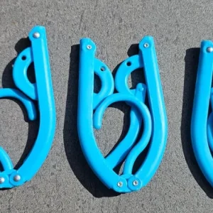 Travel Camping Caravan Touring Compact Foldable Coat hangers x 3 - Image 2