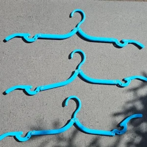Travel Camping Caravan Touring Compact Foldable Coat hangers x 3