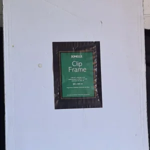 Clip frame for photos or posters