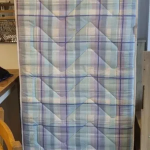 High sleeper/loft bed with desk and mattress - Image 7