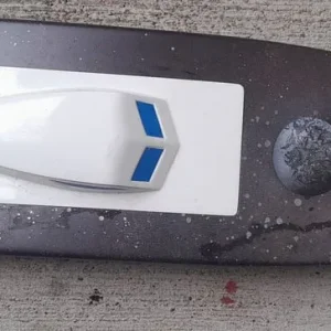 Fiberglass RC catamaran boat hull 900mm