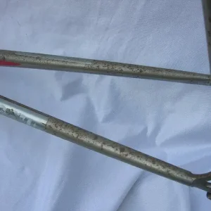 Rossin Record Red Vintage Bike Frame & Forks Mid 1980s – 59.5cm C-T-C – Campagnolo - Image 6