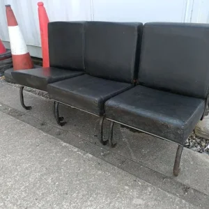 Land Rover Series 2 and 3 County Station Wagon Second Row Seats - Image 6