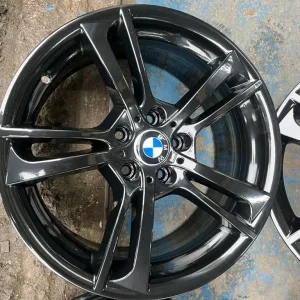 Original BMW X3 F25 X4 F26 19” Staggered Gloss Black Wheels - Image 4