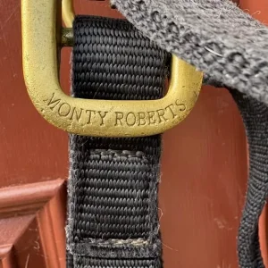 Monty Roberts Dually headcollar black - Image 2