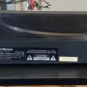 eclipse tt430 phono turntable - Image 3