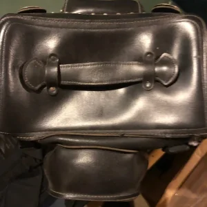 Leather motorbike pannier - Image 2
