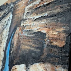 Textured Grand Canyon Original Canvas Painting - Image 6
