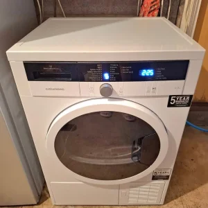 Grunding tumble dryer 8kg heat pump