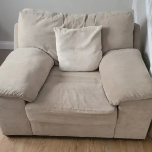 Corner Sofa, Footstool and Armchair - Image 2
