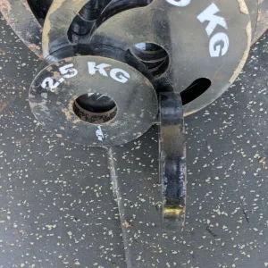 Olympic weight plates steel 2.5KG - Image 2