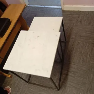 Marble side table