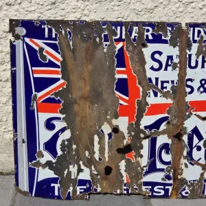 Enamel Sign for The People Newspaper - Image 4