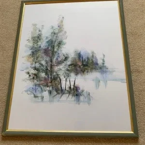 Pictures of trees reflected in water - Image 2