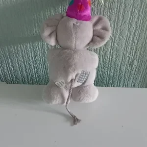 Age 5 birthday elephant plush - Image 2