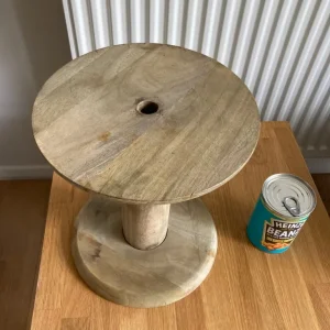 LARGE WOODEN RIBBON SPOOL - Image 2