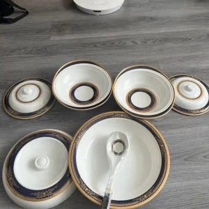 White Plastic Tableware Set - Image 4