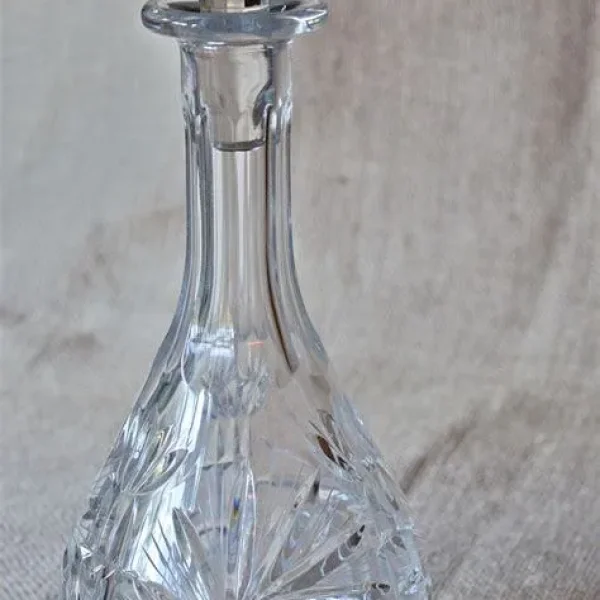 Official Olympics London 2012 10 Inch Crystal Decanter Handcrafted in England