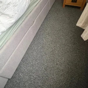Double Dunelm sleigh bed with 2 storage drawers - Image 5