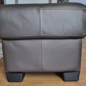 Leather Poufee Footstool - Image 2