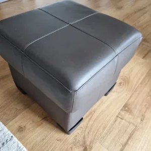 Leather Poufee Footstool - Image 3