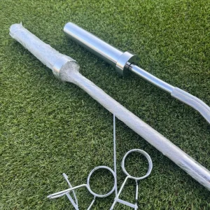 Olympic Barbell 6ft 15kg and EZ Curl Bar 5ft – Both in Original Packaging - Image 4
