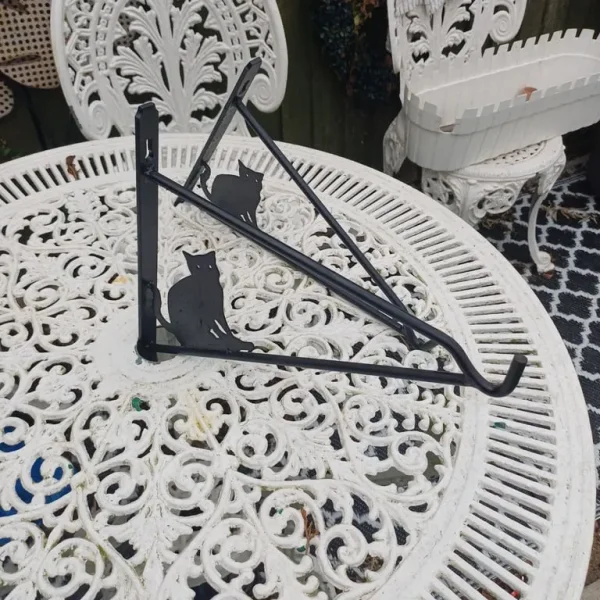 Hanging basket brackets