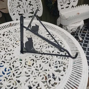Hanging basket brackets
